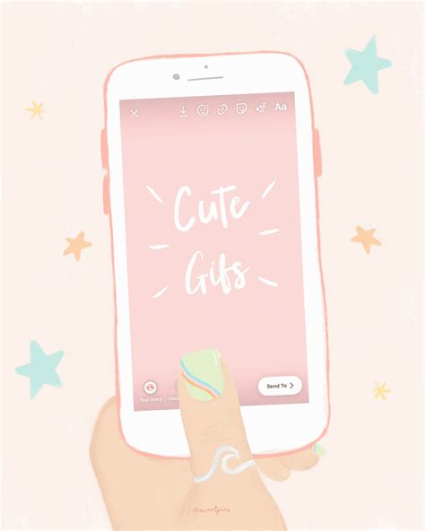 Cute Gifs To Use On Instagram Sweetpeas