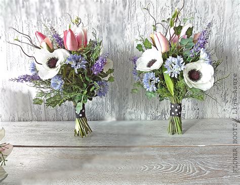 See more ideas about wedding bouquets, spring wedding, spring wedding bouquets. Rustic Bridal Bouquet Spring Summer wedding Garden Meadow