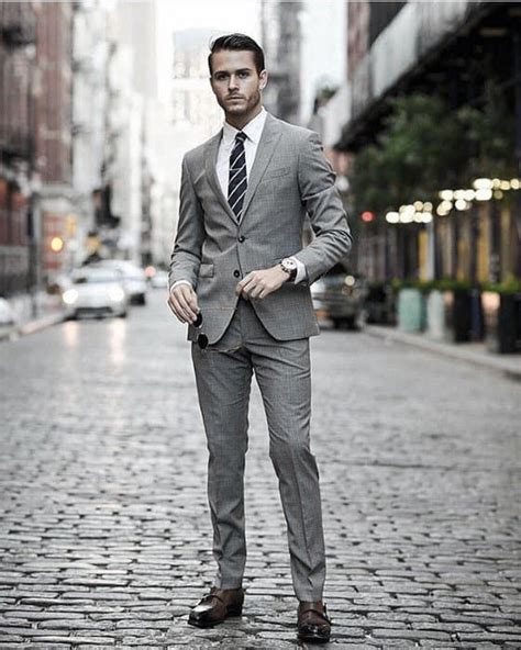 40 Best Charcoal Grey Suit Ideas Paired With Brown Shoes Mens Outfits Grey Suit Brown Shoes