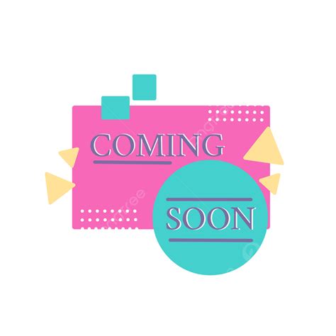 Coming Soon Clipart Vector Coming Soon Announcement With Pink Color Pink News Announcement