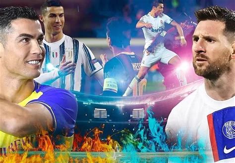 پیروزی مسی بر رونالدو در بازی دوستانه عکس
