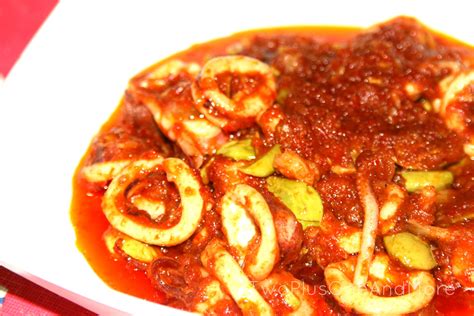Sotong masak sambal petai - Sambal Squid with Petai | Food, Favorite recipes, Sambal