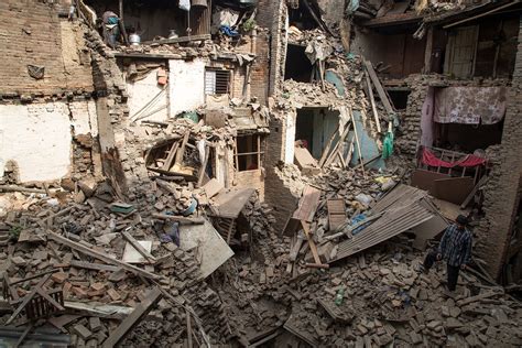 Photos Massive Earthquake Strikes Nepal Pbs Newshour