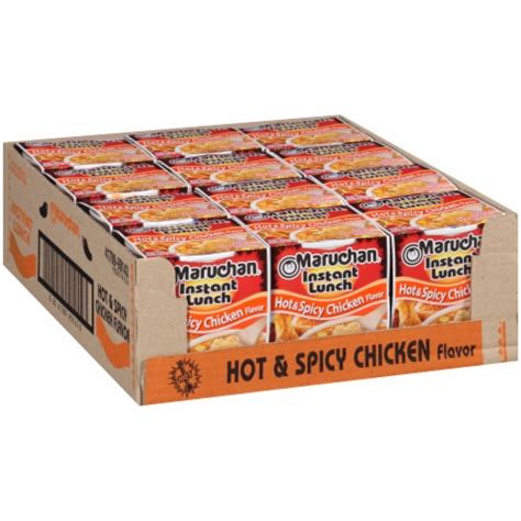 Maruchan Instant Lunch Hot And Spicy Chicken Flavor Ramen Noodle Soup