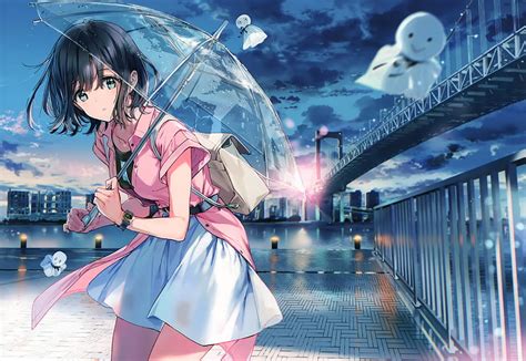 1920x1080px 1080p Free Download Anime Girl Ghost Bridge