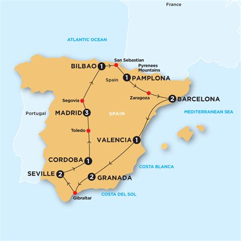 Spanish Spree Winter 14 Days From R14559 Spain Itinerary Spain