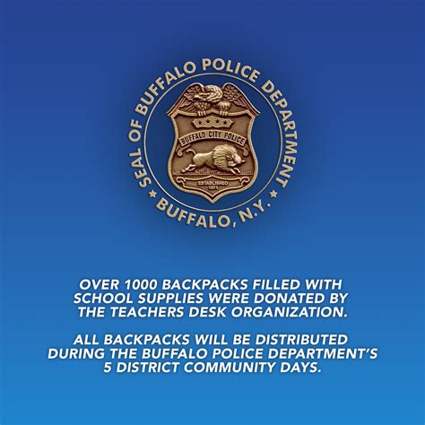 Buffalo Police Department on Twitter: "Make sure to stop by for our