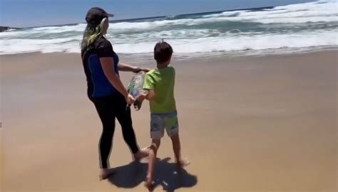 Eight Year Old Boy Helps Release Turtle He Rescued Nbn News