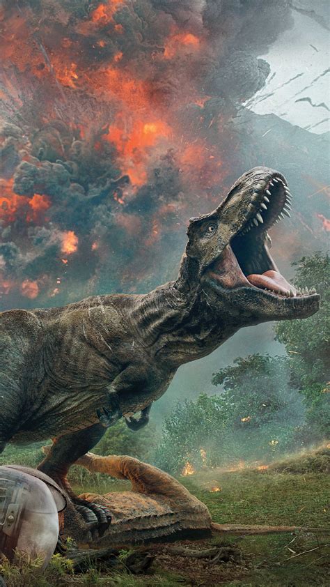 1440x2560 Jurassic World Fallen Kingdom 2018 Movie Poster Samsung