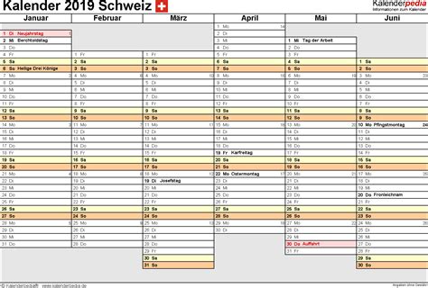 Hier findest du einen schönen zeitlosen kalender zum selbst ausdrucken. Kalender 2019 Schweiz zum Ausdrucken als PDF