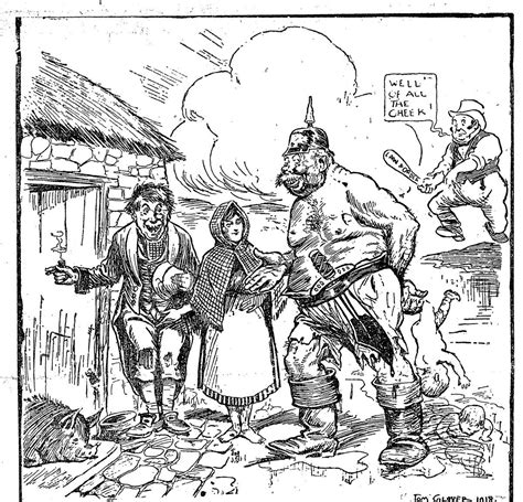 This Day In Wwi On Twitter Editorial Cartoon Wwi Being A Landlord