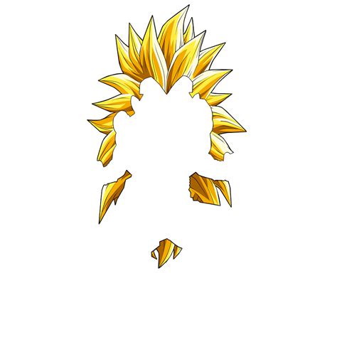Ssj Hair Png Png Image Collection