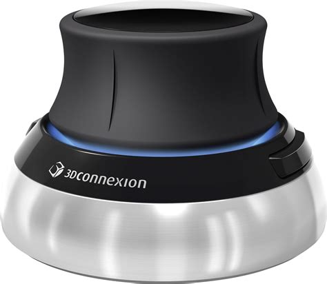 3dconnexion Spacemouse Wireless Radio 3d Mouse Black Silver