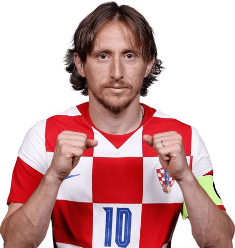 Luka Modric Croatia Football Render Footyrenders