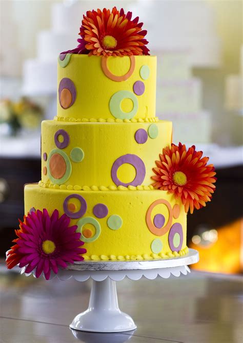 All cake designs can be sized accordingly. Dewey's Bakery Cakes | Lemon wedding cakes, Wedding cakes ...