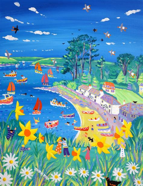 This John Dyer Limited Edition Print Of The Helford Passage Captures