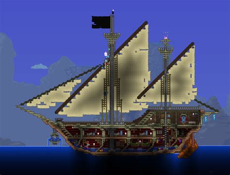 Terraria Ship Build