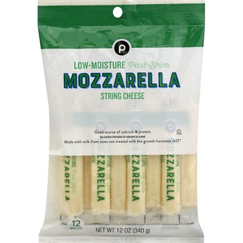 Be sure to keep the knife out of the mold, so it doesn't contaminate other parts of the cheese. Publix String Cheese, Part-Skim, Mozzarella, Low-Moisture ...