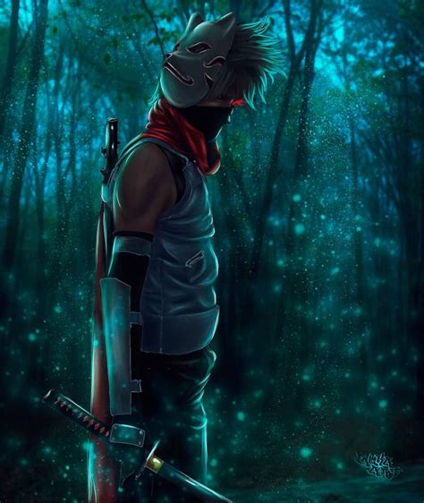 Kakashi hatake (はたけカカシ hatake kakashi?), apelidado como kakashi 'o ninja que copia' (コピー忍者のカカシ kopī no ninja kakashi?) e kakashi do sharingan (写輪眼のカカシ sharingan no kakashi?) é um personagem fictício da série de mangá e anime naruto. by FalkaRedania | Kakashi hatake, Anime naruto, Naruto uzumaki