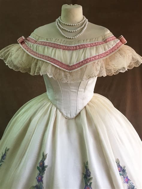 1860s Ballgown Victorian Dress Etsy Sweden