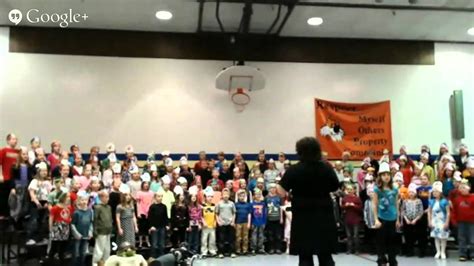 3rd Grade Choir Concert May 1 2014 Youtube