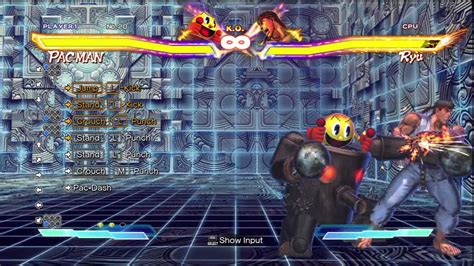 Street Fighter X Tekken Pac Man Chimaha