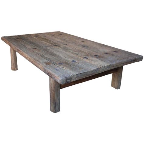 Weathered Coffee Table At 1stdibs