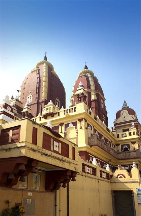 Laxmi Narayan Temple New Delhi India Stock Photo Image Of Cathedral