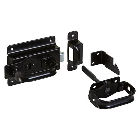 National Hardware 1134 In Steel Painted Gate Latch In The Gate