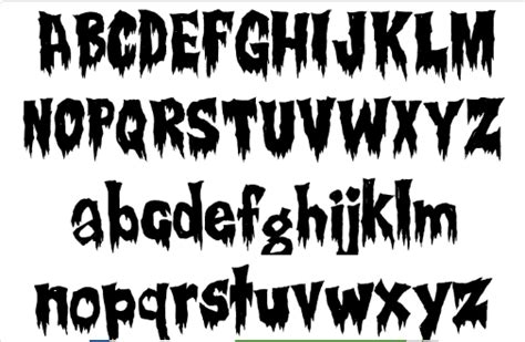 Creepy Spooky Fun The Best Halloween Fonts For Your Decorations