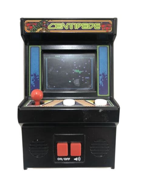 1981 Centipede Mini Arcade Handheld Game Atari Classic Gameplay System
