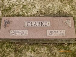 Harry Warren Clarke Find A Grave Memorial