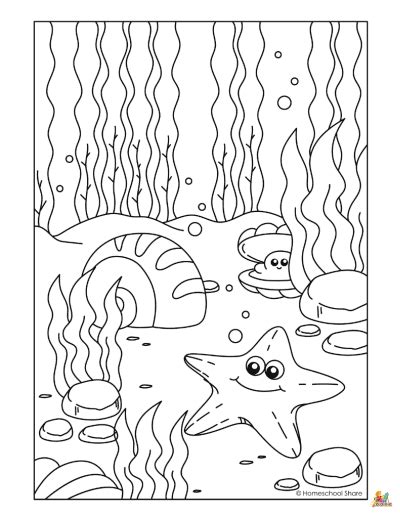 Dive Into Fun With Water Animals Coloring Pages Ahcoloring
