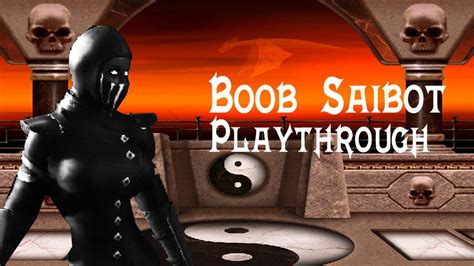 Mortal Kombat Project Boob Saibot Playthrough Youtube