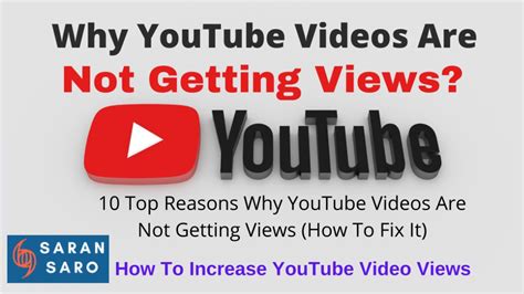 Why My Youtube Video Is Not Getting Views And How To Fix It