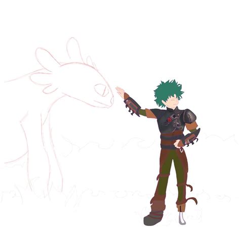 Mha X Httyd Crossover Wip Spent An Hour And A Half So Far Taking