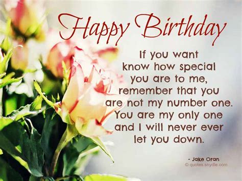 Birthday Love Quotes Quotes And Sayings