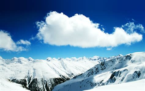 Winter Snow Mountains Facebook Covers Wallpapers Hd