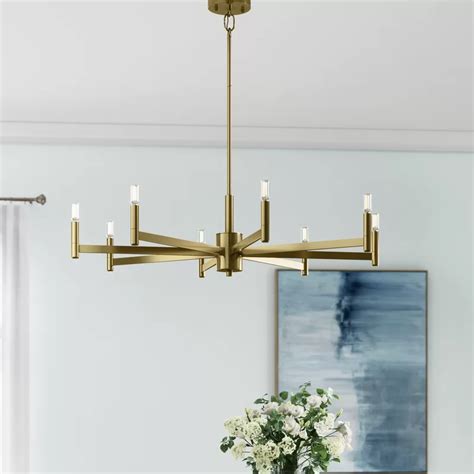 Gavin 8 Light Candle Style Chandelier And Reviews Joss And Main
