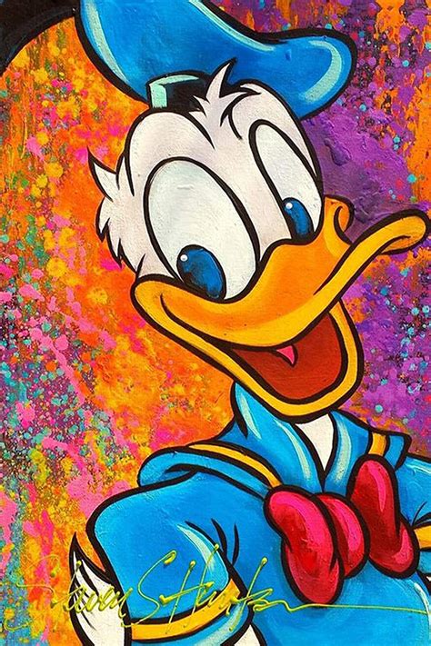 Sg Photoic Donald Duck Paper Poster Paper 12x18 Inches Multicolour
