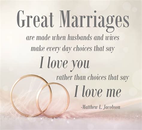 Great Marriages Are Made When Husbands And Wives Make Every Day That