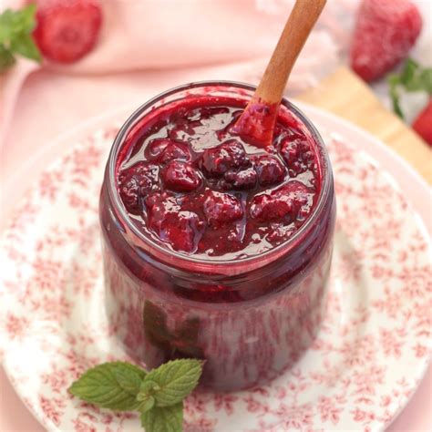 Easy Mixed Berry Compote A Baking Journey
