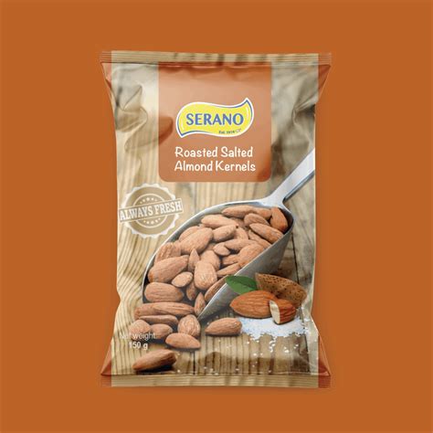Roasted Salted Almond Kernels Serano