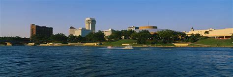 Arkansas River Wichita Kansas Walls 360