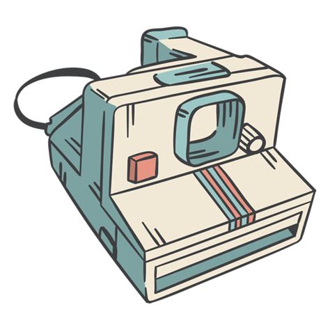 Polaroid Camera Hand Drawn Transparent Png And Svg Vector File