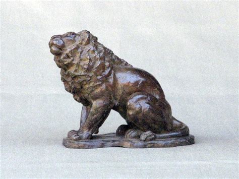Lion Assis Sculpteurs Animaliers And Ornemanistes