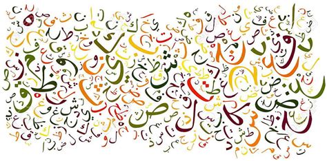 Arabic Alphabet Texture Background High Resolution Calligraphy