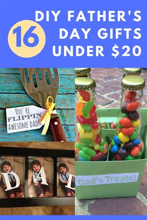 16 Diy Fathers Day Ts Under 20 Kids Can Help Too