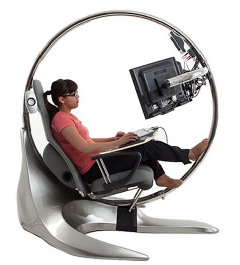 Reclining Workstation Ergonomics Astronaut Chair Well9to5