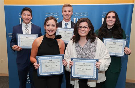 Unk Alumni Association Recognizes Five Students With Outstanding Senior